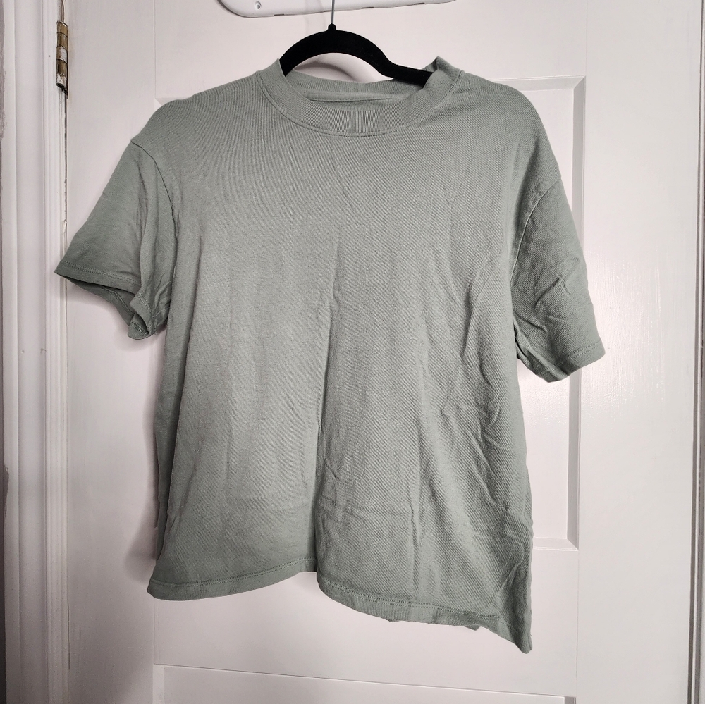Abercrombie easy essential T mint green